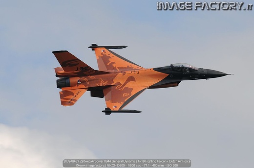 2009-06-27 Zeltweg Airpower 0844 General Dynamics F-16 Fighting Falcon - Dutch Air Force